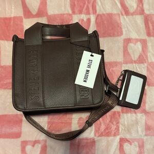 Steve Madden Dark Brown Satchel bag
